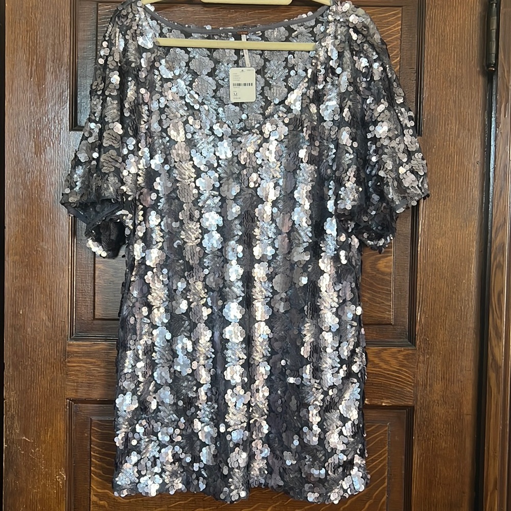Free people, sequin dress